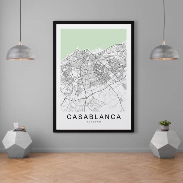 Tableau minimaliste de la Ville – Image 2