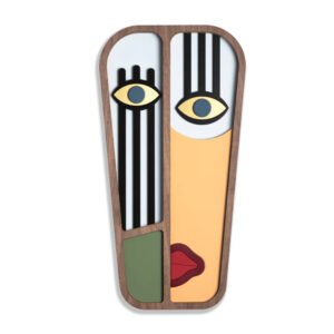 2 x Masques africain moderne