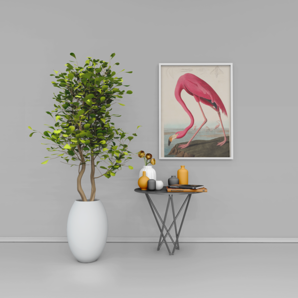 Tableau d’Oiseau Flamant – Charme et Couleurs Vives – Image 4
