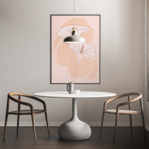 Tableau d’Art – Vase de Fleurs, Charme Intemporel