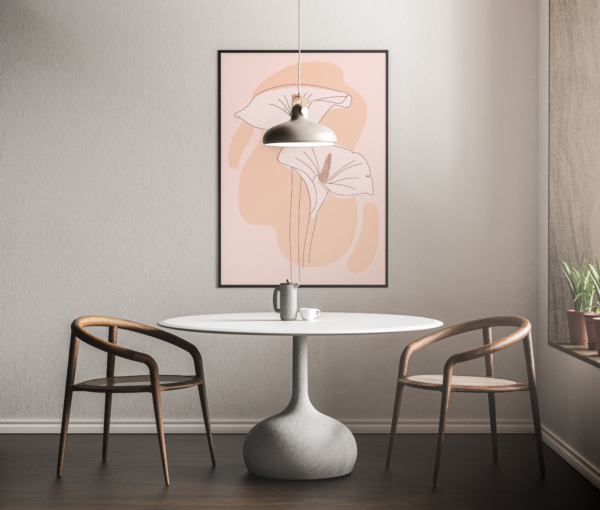 Tableau d’Art – Vase de Fleurs, Charme Intemporel