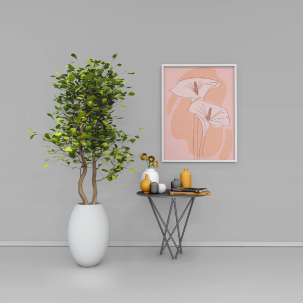 Tableau d’Art – Vase de Fleurs, Charme Intemporel – Image 4