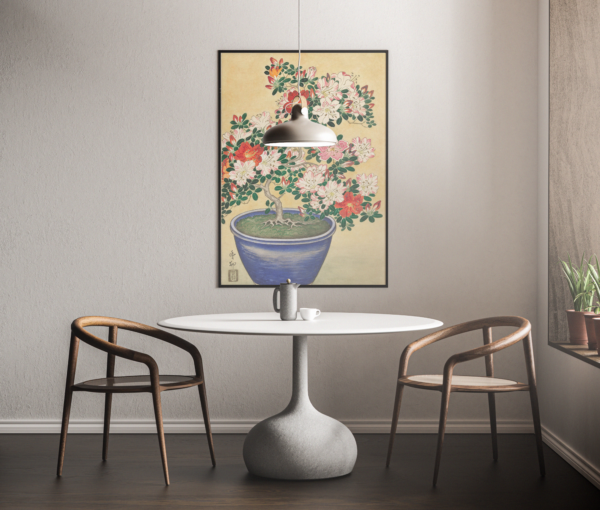 Tableau d’Art – Vase de Fleurs Coloré, Éclat de Nature