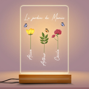 Veilleuse Le Jardin de Mamie