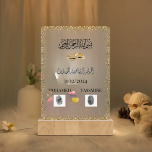 Décor de Contrat de Mariage