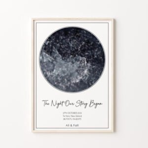Sky Map Personnalisé - Modèle classique