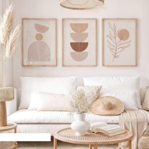3 Tableaux Déco Boho