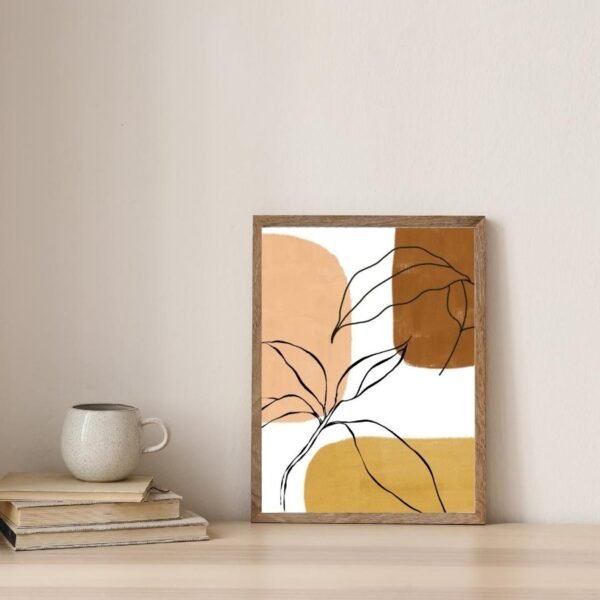 3 Tableaux d'art botanique minimaliste – Image 2