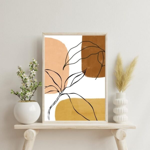 3 Tableaux d'art botanique minimaliste – Image 4