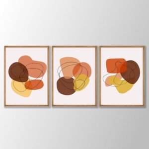3 Tableaux d’Art, Abstraction Douce