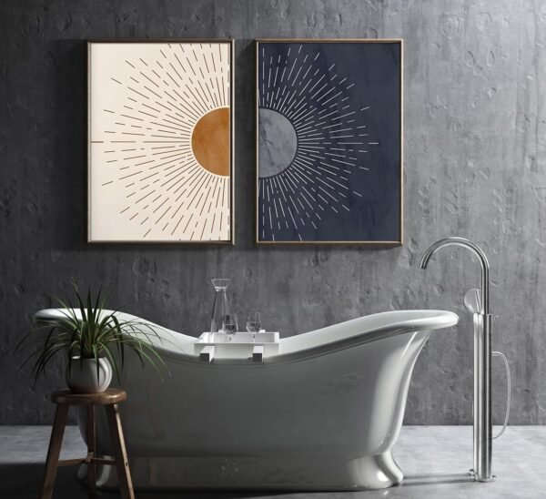 2 Tableaux d’Art Brume d’Horizon – Image 5