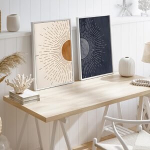 2 Tableaux d’Art Brume d’Horizon