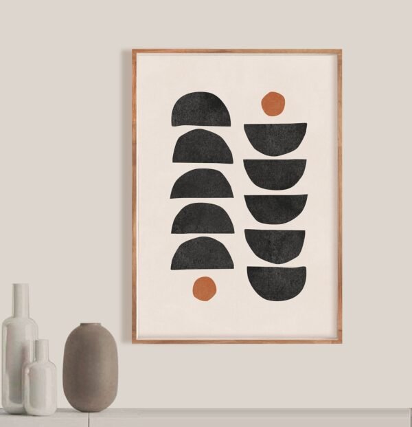 2 Tableaux Texturés en Relief – Style Épuré et Chic – Image 3