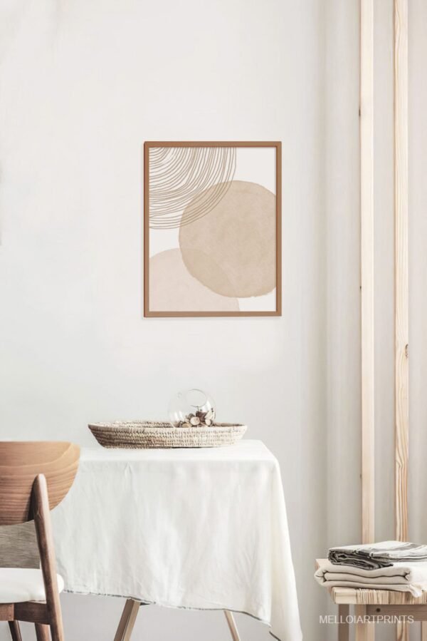 Tableau d'Art Boho Beige – Image 6