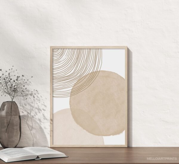 Tableau d'Art Boho Beige – Image 5